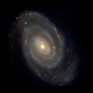 Color composite of galaxy NGC 5364, as seen from the Lowell Observatory